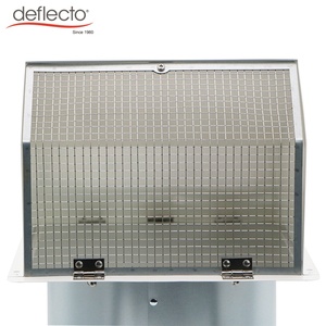 Rejilla de Ventilación de Pared con Cubierta Galvanizada de 4/6 Pulgadas, Salida de Ventilación para Secadora, Extractor de Aire para Ventilación Exterior de Pared - Product Image 5