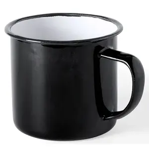 Mug en métal émaillé vintage, merchandising personnalisé - Product Image 1