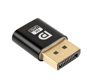 4K Displayport DP Dummy Plug Adaptador de pantalla <span class=keywords><strong>virtual</strong></span> EDID Emulator Headless Ghost Accesorios de escritorio para PC <span class=keywords><strong>Tarjeta</strong></span> de video gráfica - Product Image 5