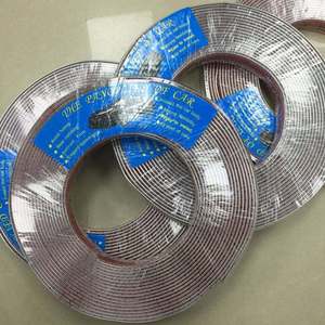 Nuova striscia di carrozzeria esterna per Auto cromata per paraurti per Auto Styling Styling adesivo per modanatura 6MM 10MM 12MM 15MM 20MM 25MM 30MM - Product Image 1