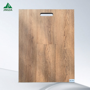 Revêtement de sol en vinyle à prix abordable 3,5 mm 4,5 mm 5 mm, dalles de <span class=keywords><strong>parquet</strong></span> en vinyle PVC gris SPC pour le marché du Chili, du Pérou et de la Bolivie - Product Image 4