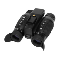 Gafas de Visión Nocturna Digital Infrarroja 4K con Alcance de 350m, Zoom 8X, Linterna de 3W, Montaje en Casco, Grabación, Binoculares