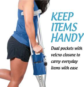 Muestra Gratuita, Bastones de Aleación de Aluminio al por Mayor, Bolsa para Bastones, Puntas de Goma Antideslizantes, Bastón para Caminar para Personas Mayores, Actividades al Aire Libre, Mango de Plástico - Product Image 2