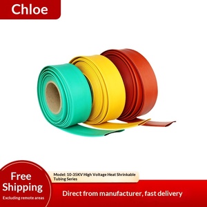 Tube thermorétractable à paroi épaisse 10-35KV, gaine isolante pour barre omnibus haute tension, tube de protection épaissi, taille 25mm-150mm - Product Image 4