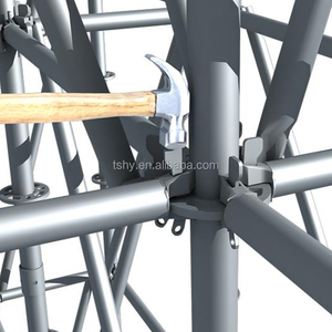 Phụ kiện cầu thang di động mạ kẽm hệ thống giàn giáo <span class=keywords><strong>ringlock</strong></span> tiêu chuẩn an toàn công cụ giàn giáo chùm khung sổ cái - Product Image 3