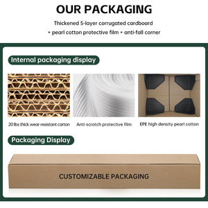 YIJIALE Porte-vêtements mural autoportant robuste et moderne de grande capacité pour <span class=keywords><strong>garage</strong></span> portable - Product Image 2