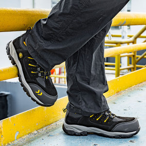 <span class=keywords><strong>Scarpe</strong></span> da Lavoro Anteng per Uomo in Vera Pelle, Isolate e Antiscivolo, con <span class=keywords><strong>Puntale</strong></span> in Composito, <span class=keywords><strong>Scarpe</strong></span> di Sicurezza - Product Image 6