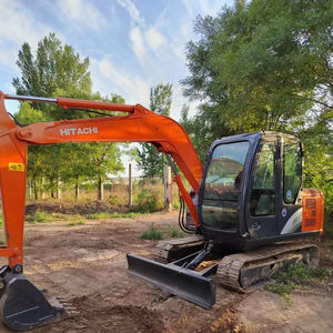 Venta caliente de segunda mano Hitachi ZX60 6Ton Mini excavadora sobre orugas Japón construido núcleo motor bomba engranaje Buen Estado - Product Image 3