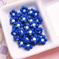 Kit de fabrication de bijoux DIY avec pendentifs en alliage à cinq pétales, motif fleur ballon mignonne, finition émail goutte d'huile, accessoires en vrac pour chaînes de téléphone portable