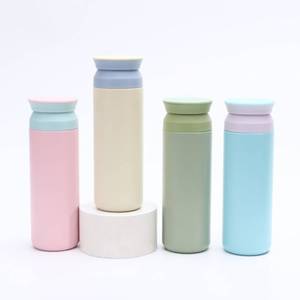 Tazza da Viaggio in Acciaio Inox con Doppia Parete Sottovuoto, Rivestimento in Polvere Testurizzata, Ecologica, Grande, per Promozioni Professionali - Product Image 3