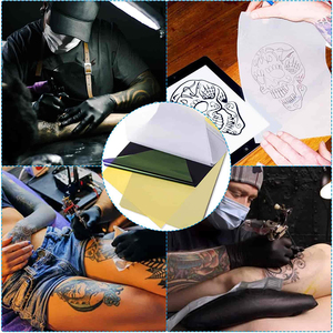 100pcs <b>A4</b> 4 Layer Oil Based Tattoo Transfer <b>Paper</b> Thermal Stencil Sheets for Body Art - Product Image 6