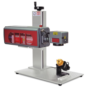 Machine de marquage laser à fibre légère RAYTHER avec 20w 30w 50w, mini machine de marquage laser portable pour métal - Product Image 1