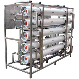 Équipement de traitement de l'eau par osmose inverse en deux étapes 4T, système de purification de l'eau de mer pour le traitement de l'eau saumâtre souterraine - Product Image 5