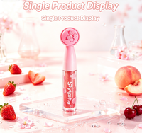 Siyiping hydratant fruits brillant à lèvres marque privée paillettes doux personnalisé végétalien haute brillance dodu en gros brillant à lèvres ensemble