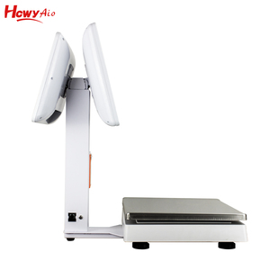 POS tout en un <span class=keywords><strong>PC</strong></span> 15.6 pouces écran tactile moniteur POS caisse enregistreuse imprimante Terminal balance électronique - Product Image 6