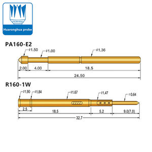 Huaronghua Probe-Juego de agujas de dedal de 24,5mm para placa PCB, Conector de prueba de junta de soldadura, circuitos integrados - Product Image 6