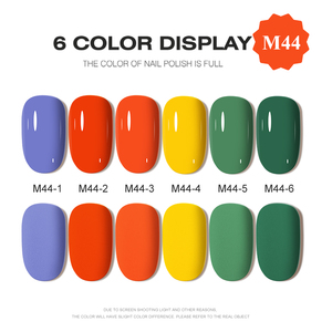 AILANUO OEM Customized Frosted Glass <b>Nail</b> Gel Polish Bottles 8ml 12ml 15ml <b>Nails</b> Uv Gel Polish 6colors <b>Set</b> with Unique Package - Product Image 2