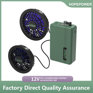 Ventilateur de refroidissement Vêtements DC Power Bank 20000mAh 17V <span class=keywords><strong>19V</strong></span> Batterie rechargeable 35W USB C Charge rapide 24V Powerbanks pour veste - Product Image 2