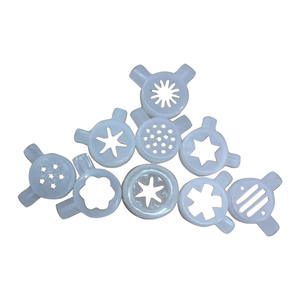 Boquilla con Forma <span class=keywords><strong>de</strong></span> Flor para Máquina <span class=keywords><strong>de</strong></span> Helado Suave, Estrella, Tapa con Forma <span class=keywords><strong>de</strong></span> Estrella para Helado - Product Image 5