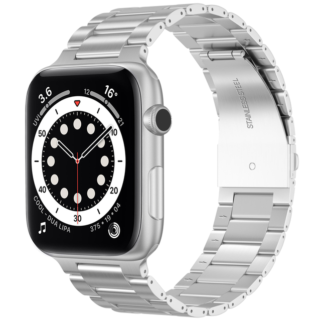 Men's Business High-end Compatible Apple Watch Bands Metal IWatch Band for Apple Watch Series 9 8 7 6 5 4 3 2 1 SE 10 Ultra