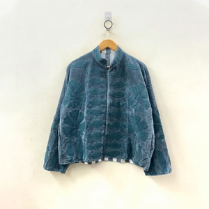 Designer Cotton Velvet Suzani Embroidered Indian Boho Women Winter <b>Jacket</b> <b>Hippie</b> Unisex Coat Wholesale Supplier - Product Image 1