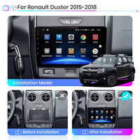 Autoradio für Renault Duster 2015-2020 Lada Largus 2021 Android Carplay Multimedia-Videoplayer Audio-Navigation GPS-Haupteinheit