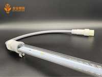 MuYeLighting D20 - Tube LED de 1,8 m 48V Dimmable IP67 0-10V Sans Scintillement pour l'éclairage des cages de poules pondeuses et des fermes avicoles