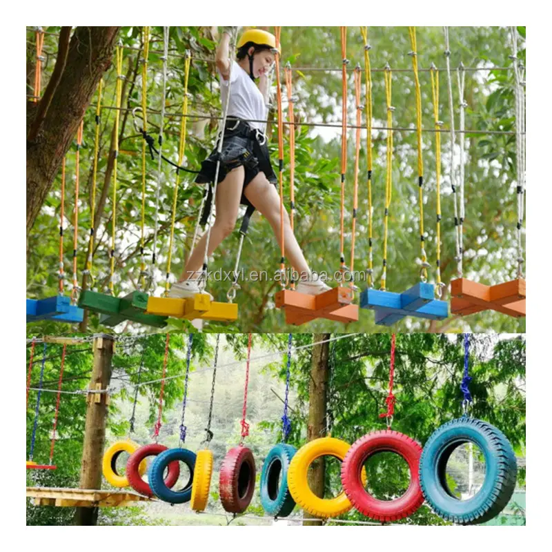 Children in the woods no power play equipment, jungle expansion activities game toys, tree clearance can be customized level