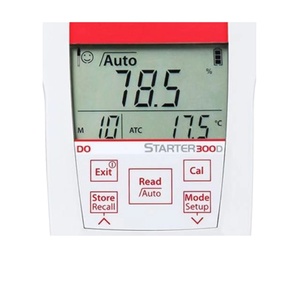 Medidor de Oxígeno Disuelto (OD) Portátil OHAUS 300D ST300D con ATC/MTC, Compensación de Salinidad y Presión Barométrica - Product Image 2