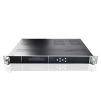 Convertidor Multiplexor DMB 9160A HLS a ASI IP, Gigabit Ethernet, Entrada RTMP RTSP SRT UDP RTP, Salida ASI Digital