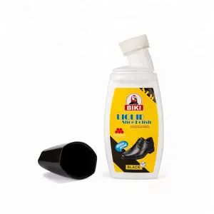 Livraison rapide vente chaude 75ml noir marron neutre 8822 7073 Ghana Afrique BIKI cuir méné bouteille en plastique liquide cirage