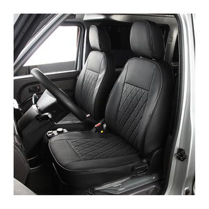 Funda de Asiento de Coche Personalizada de <span class=keywords><strong>7</strong></span> <span class=keywords><strong>Plazas</strong></span> con Cuero de PVC PU Resistente al Desgaste y Antiincrustante para Civic Vezel, Furgonetas y Camiones - Todas las Estaciones - Product Image 1