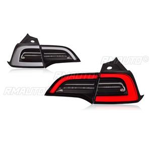 Pour Tesla Model 3 Y 2019-2024, feux de jour à LED, feux antibrouillard étanches, ensemble de feux arrière, kit carrosserie - Product Image 6