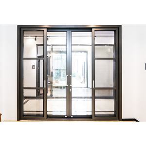 Profils en Pvc Upvc Entrée Miroir Simple Feuille Chambre Design Séparateur de Pièce Sécurité Porte Coulissante Semi Automatique - Product Image 6