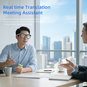 Lunettes Intelligentes Wi-Fi avec Assistant IA, Réduction de Bruit ENC, Traduction IA, Audio Sportif, <span class=keywords><strong>Chat</strong></span> GPT, Étanchéité IP54, Recharge Magnétique - Product Image 5