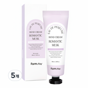 Crème pour les mains Farmstay Eau De Parfum 100ml Musc Romantique Hydratante Offre Spéciale 5 unités - Product Image 1