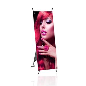 Custom Size X Banner Stand Portable Display for Indoor Advertising - Product Image 1