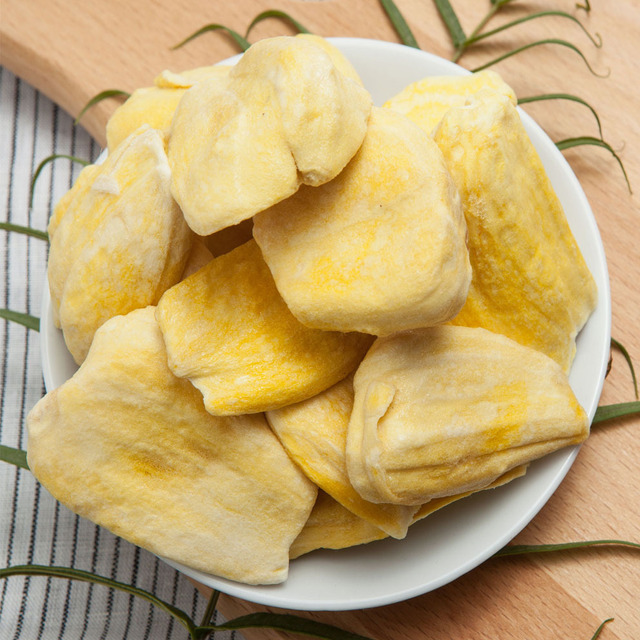 FD Frozen Dried Jackfruit Meat Freezing Dry Jack Fruit Health Snacks Artocarpus Heterophyllus Fruits Flesh