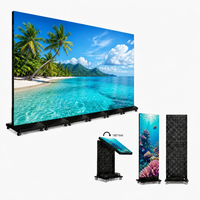 Display LED per Interni di Alta Qualità P1.25 P1.86 P2 P2.5, Schermo LED Pubblicitario ad Alta Definizione con Controllo Intelligente, Video Wall