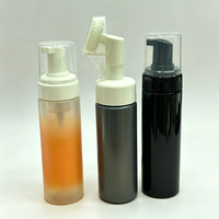 Botol Busa Kustom Dengan Pompa Sikat Silikon untuk Kemasan Pembersih Wajah dan Sabun Cuci Tangan