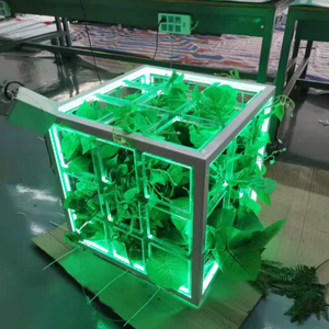 Luz Decorativa LED para Jardín Exterior SENZHAO, Diseño de Hoja Verde Ecológica, Acrílica, Luminosa - Product Image 3