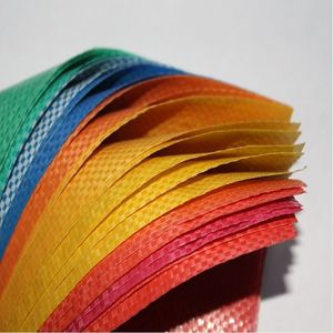 Bolsas Tejidas de Colores Songrun Packaging con Capacidad de Carga de 1-50 kg para Entrega Exprés, Logística, Construcción y Uso en Basura - Product Image 1