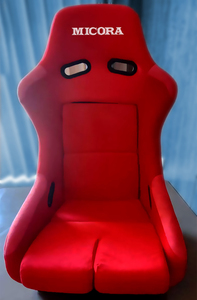 Sedile per auto da corsa Business di lusso della serie MICO CO12-sedile avvolgente regolabile universale in velluto in pelle - Product Image 6