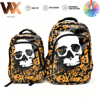 Sac à dos pour ordinateur portable Street Custom, fermeture éclair, pour adolescents, étudiants, avec poignée souple, en polyester, unisexe, pour le sport, hommes et femmes