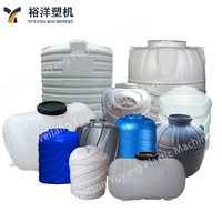 Máquina de Moldeo por Extrusión y Soplado de 3 Capas de 10000L con Baja Tasa de Fallos para la Producción de Cubetas de Agua de Plástico HDPE