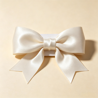 Rubans en satin personnalisés avec logo, couleur verte, simple ou double face, pour emballages cadeaux et bandeaux pour filles - Vente en gros