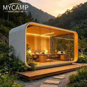 Capsules spatiales de luxe neuves et personnalisables avec deux chambres, offrant une expérience technologique immersive. - Product Image 2