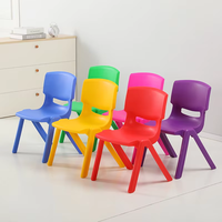 Chaise empilable Montessori pour enfants, mobilier préscolaire, en plastique PP, hauteur d'assise 24-45 cm, pour crèche, maternelle, garderie