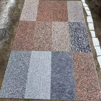 G602 Pierre naturelle Carrelage en granit gris poli pour l'extérieur Sésame Ouydoor Pavé Design moderne Surface flammée pour les escaliers de sol