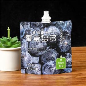 Biểu Tượng Tùy Chỉnh Thiết Kế Túi Vòi 100Ml 120Ml Nhựa Lưu Trữ Chất Lỏng Bao Bì Thạch Trái Cây Uống Túi - Product Image 2